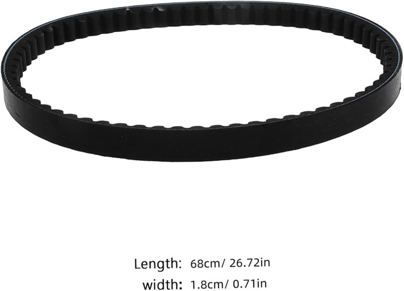 Stobaza Scooter Drive Belt Compatible with 50 80 Engines Rubber Transmission Part - Image 2